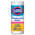Clorox Bleach-Free Disinfecting and Cleaning Wipes, Crisp Lemon, 35 Count