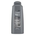 Dove Men+Care Purifying Daily Shampoo for Dry Hair, Charcoal and Clay, 20.4 fl oz