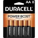 Duracell Coppertop AA Battery, Long Lasting Double A Batteries, 8 Pack