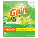 Gain Original, 80 Loads Powder Laundry Detergent, 91 oz