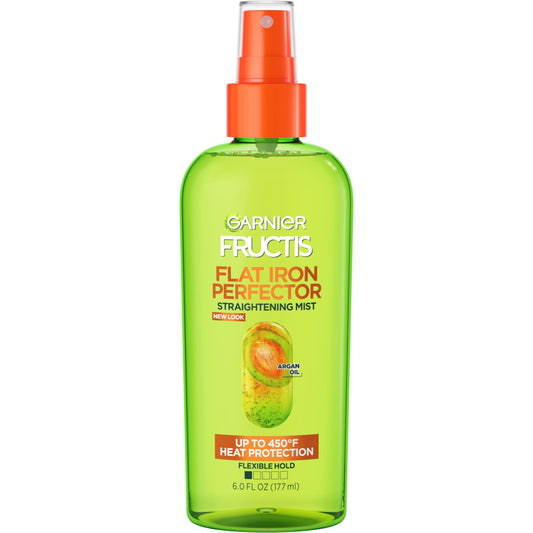 Garnier Fructis Flat Iron Perfector Straightening Mist with Argan Oil, 6 fl oz