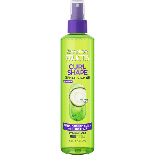 Garnier Fructis Style Curl Shape Defining Spray Gel, For Curly Hair, 8.5 fl oz