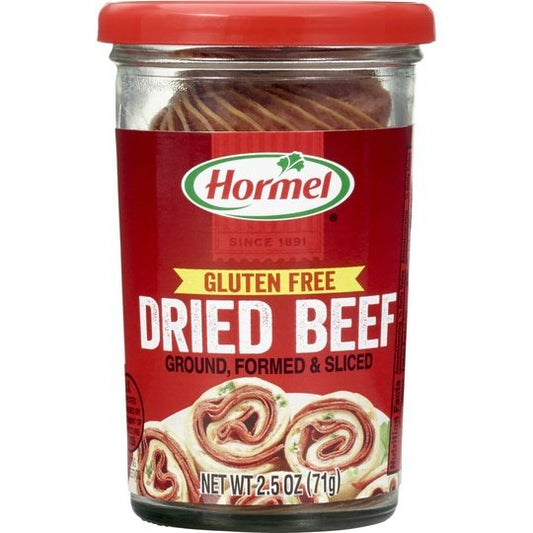 HORMEL Dried Beef, Shelf Stable, 2.5 oz Glass Jar