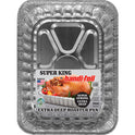 Handi-Foil Extra Deep Aluminum Super King Roaster Pan, 17.13"x12.63"x4.25" 1 piece count