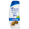 Head & Shoulders 2 in 1 Dandruff Shampoo and Conditioner, Dry Scalp Care 20.7 fl oz