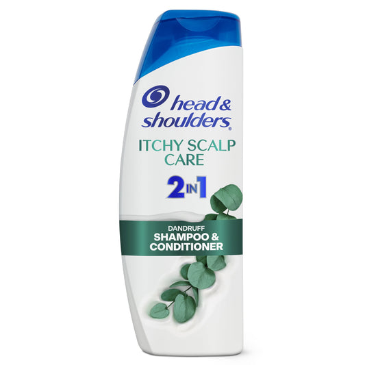 Head & Shoulders 2 in 1 Dandruff Shampoo and Conditioner, Itchy Scalp Care 12.5 oz