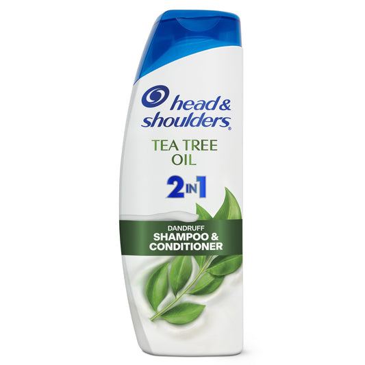 Head & Shoulders 2 in 1 Dandruff Shampoo and Conditioner, Tea Tree Oil, 12.5 fl oz