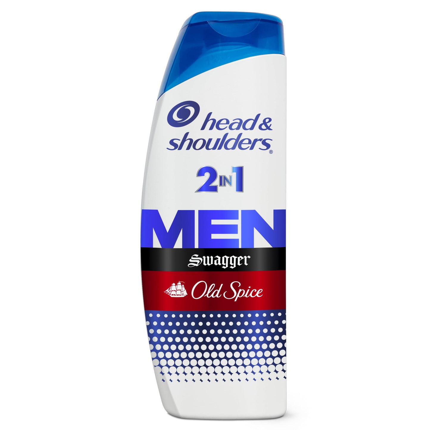 Head & Shoulders Mens 2 in 1 Dandruff Shampoo and Conditioner, Old Spice Swagger, 12.5 oz