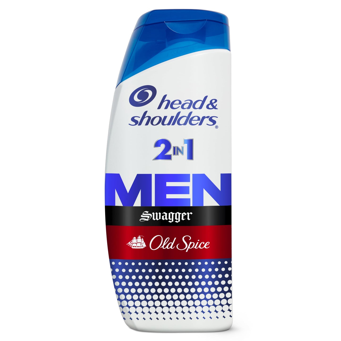 Head and Shoulders Mens 2 in 1 Dandruff Shampoo and Conditioner, Old Spice Swagger, 20.7 oz