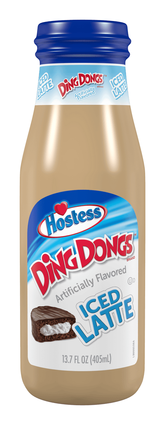Hostess Ding Dongs Iced Latte Ready-to-Drink Coffee, 13.7 fl oz