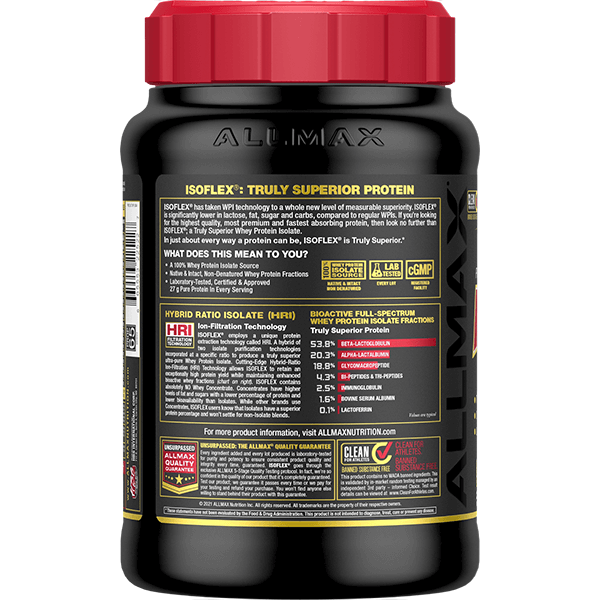 AllMax Nutrition IsoFlex 2 Lbs.