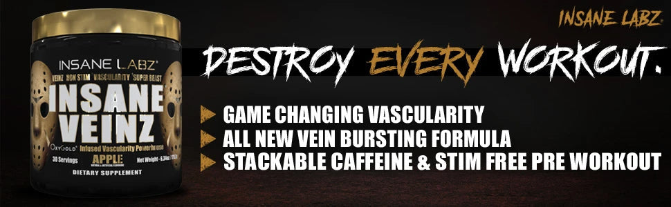 Insane Labz Insane Veinz Gold 30 Servings