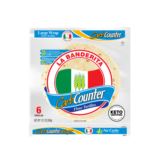 La Banderita, Carb Counter 10" Wraps 6ct