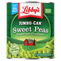 Libby's Sweet Peas, Canned Vegetables, 29 oz