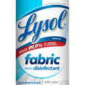 Lysol Fabric Disinfectant Spray, Sanitizing and Antibacterial Spray, For Disinfecting and Deodorizing Soft Furnishings, Sundrenched Linen 15 FL. Oz