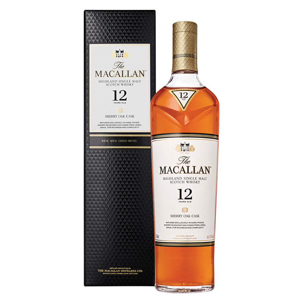 Macallan – 12 Year Single Malt Scotch