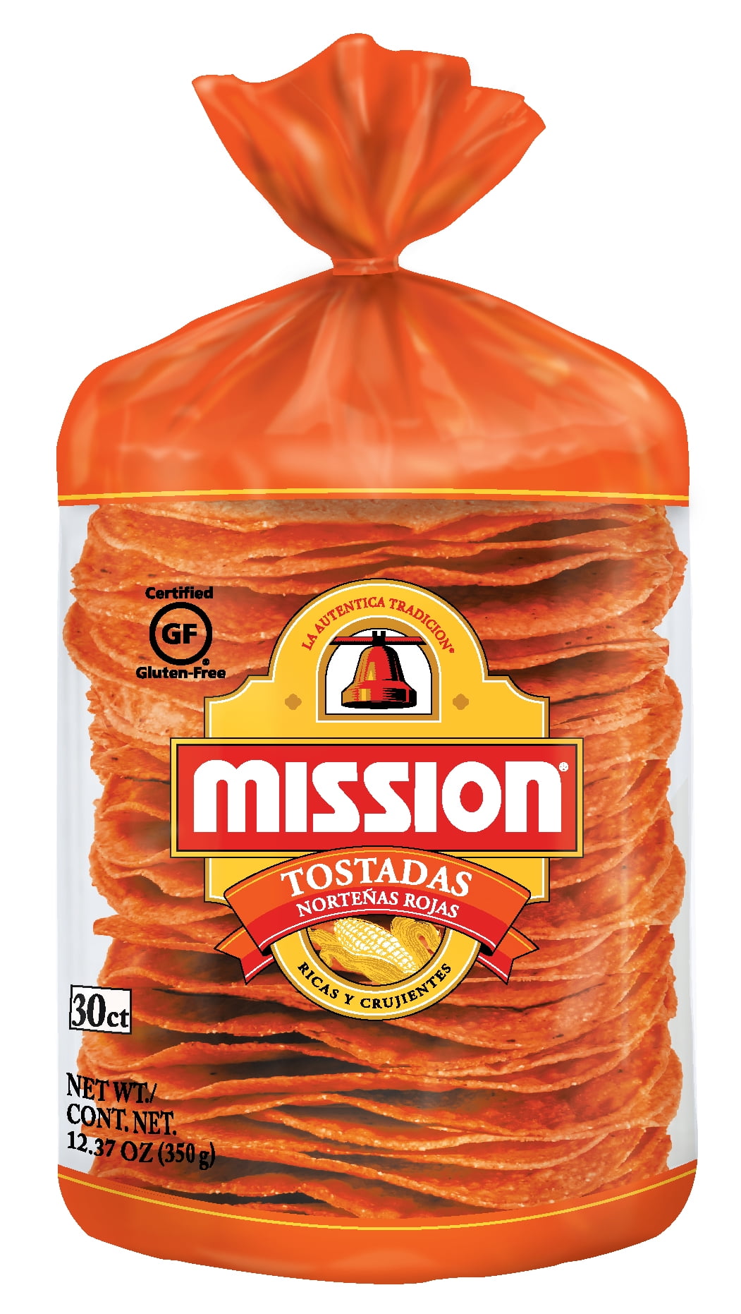 Mission Red Tostadas Nortenas, 30 Count
