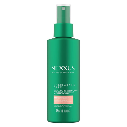 Nexxus Unbreakable Care Root Lift Thickening Women's Hairspray with Biotin, 6 fl oz