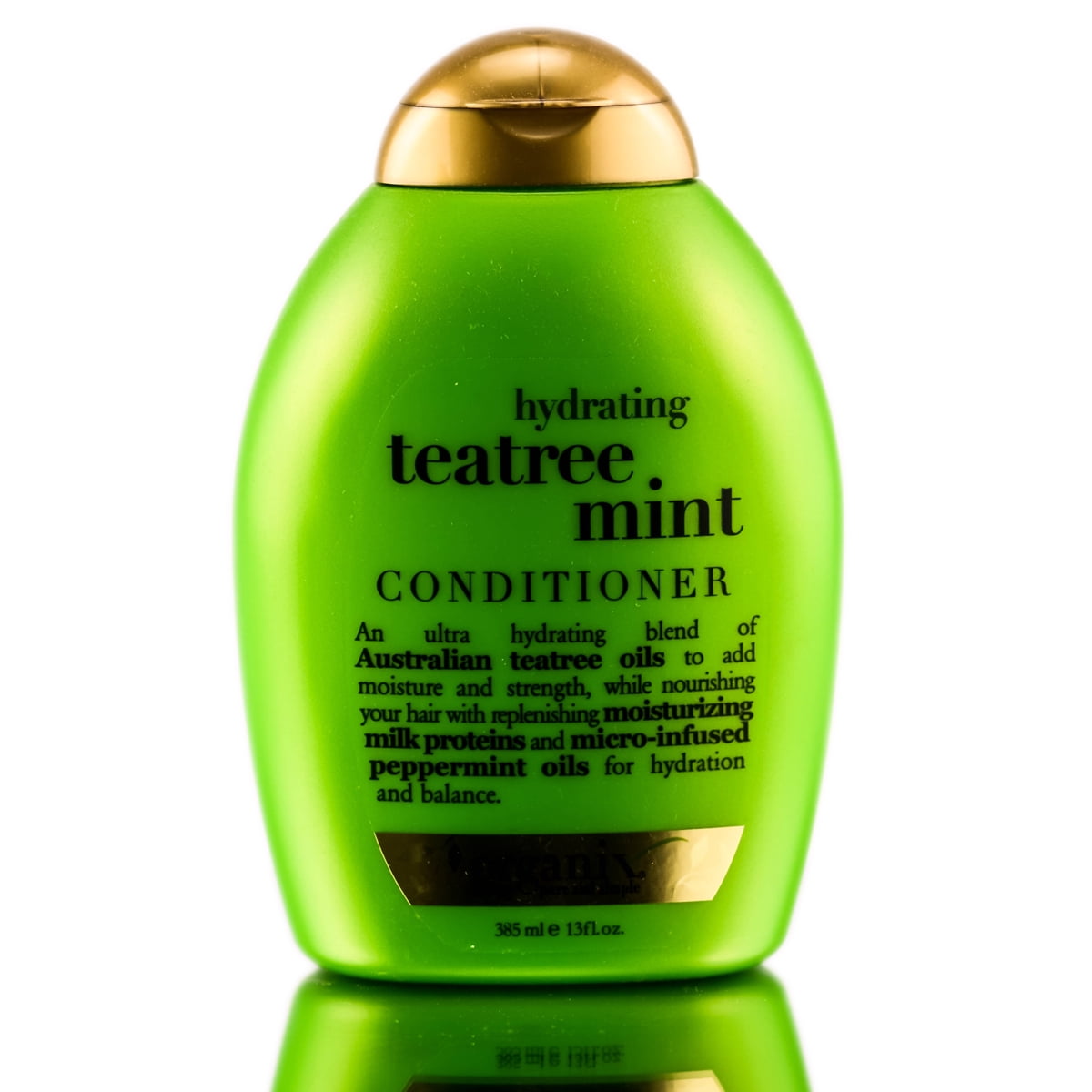 OGX Hydrating + Tea Tree Mint Nourishing & Invigorating Daily Conditioner with Peppermint Oil & Milk Proteins, 13 fl oz