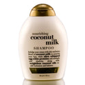 OGX Nourishing + Coconut Milk Moisturizing Shampoo for Strong & Healthy Hair, with Coconut Milk, Coconut Oil & Egg White Protein, Paraben-Free, Sulfate-Free Surfactants, 13 fl.oz