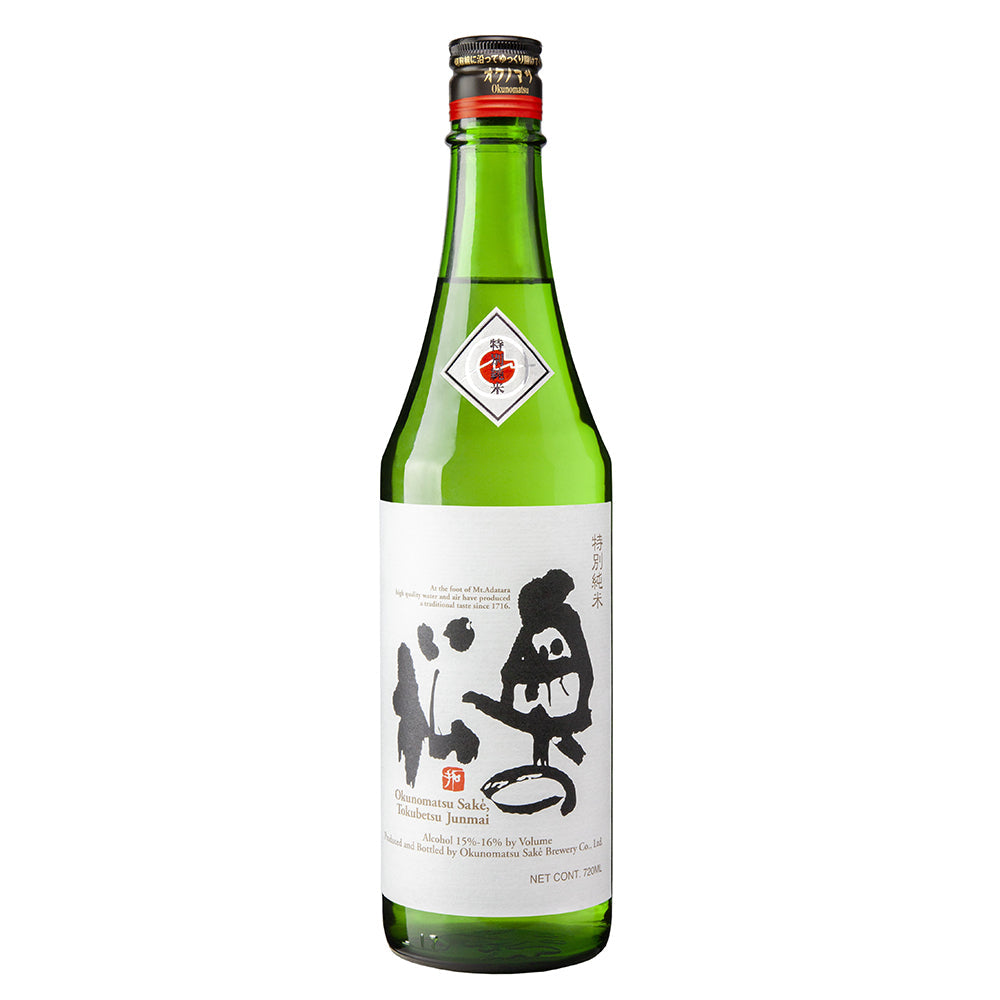 Okunomatsu Saké Tokubetsu Junmai