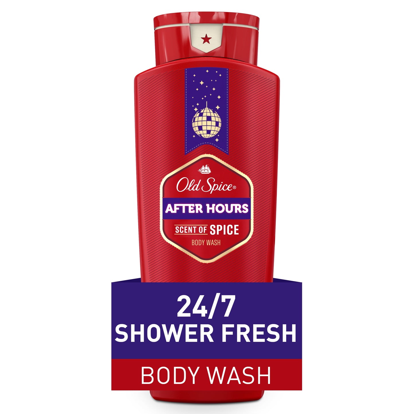 Old Spice Body Wash for Men, After Hours Scent, 24 fl oz