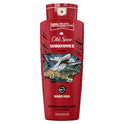 Old Spice Body Wash for Men, Sharkhammer, Long Lasting Lather, 24 fl oz