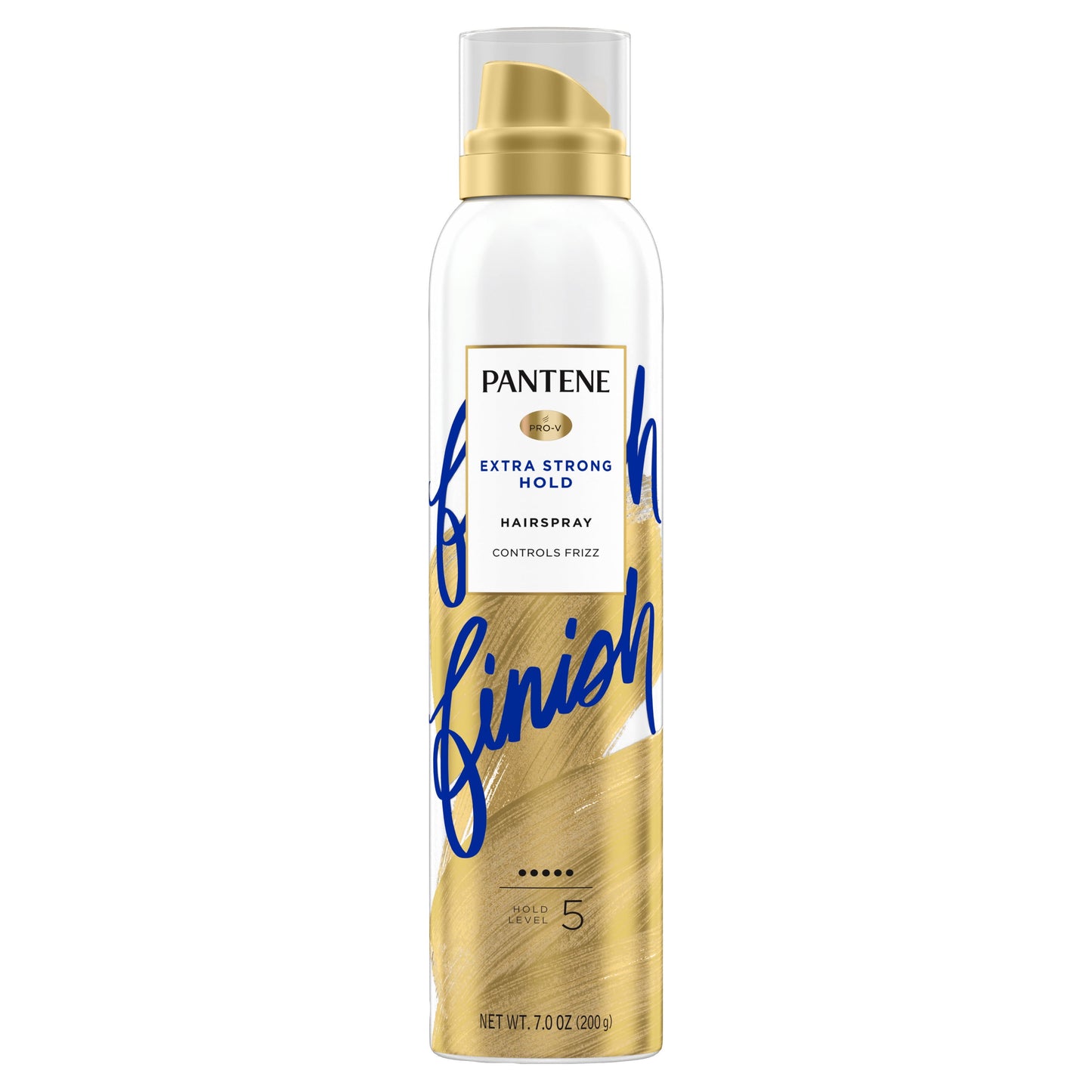 PANTENE Pro-V Extra Strong Hold Alcohol Free* Level 5 Hairspray, 7.0 oz Unisex