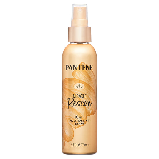 Pantene Miracle Rescue 10-in-1 Multitasking Leave-in Conditioner Spray, 5.7 fl oz