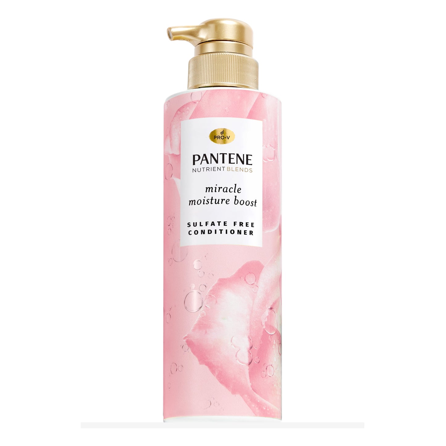 Pantene Nutrient Blends Miracle Moisture Boost Conditioner with Rose Water, 13.5 oz