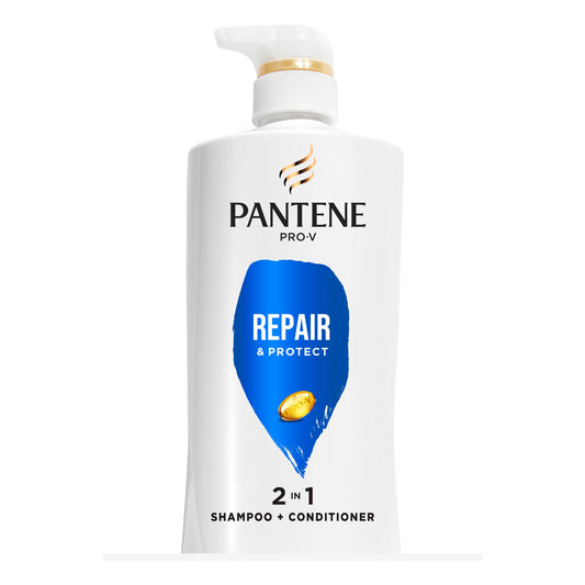 Pantene Pro-V Repair & Protect 2in1 Shampoo + Conditioner,17.9 oz
