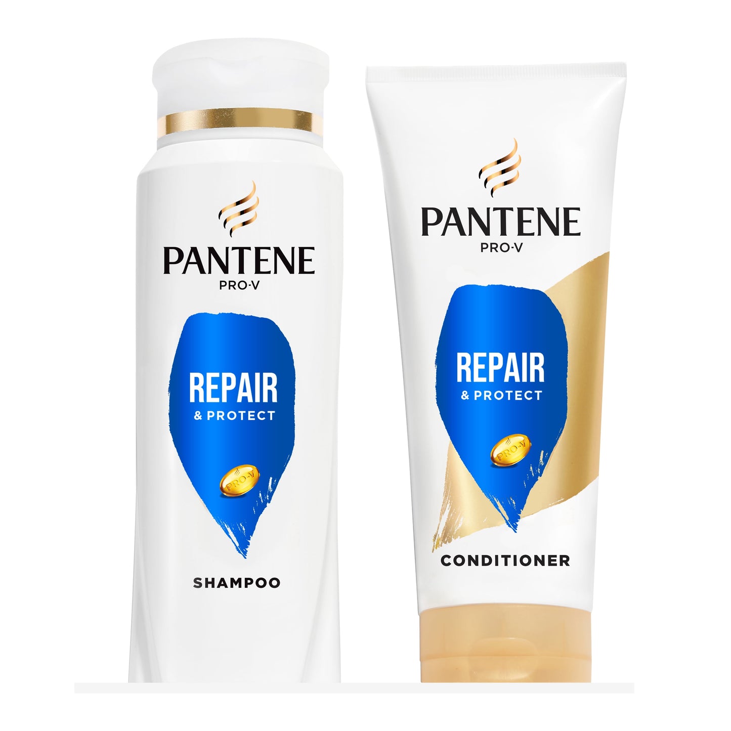 Pantene Pro-V Repair & Protect Shampoo, All Hair Types,10.4 fl oz + Conditioner, 9.0 fl oz