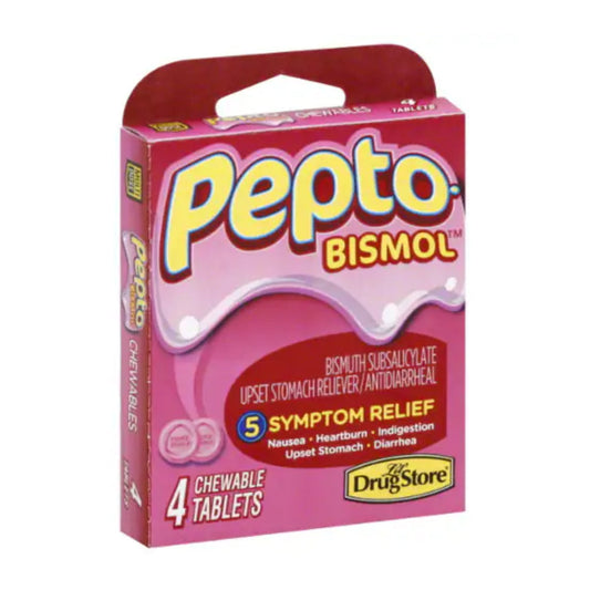 Pepto Bismol Chewable Tablets 4ct
