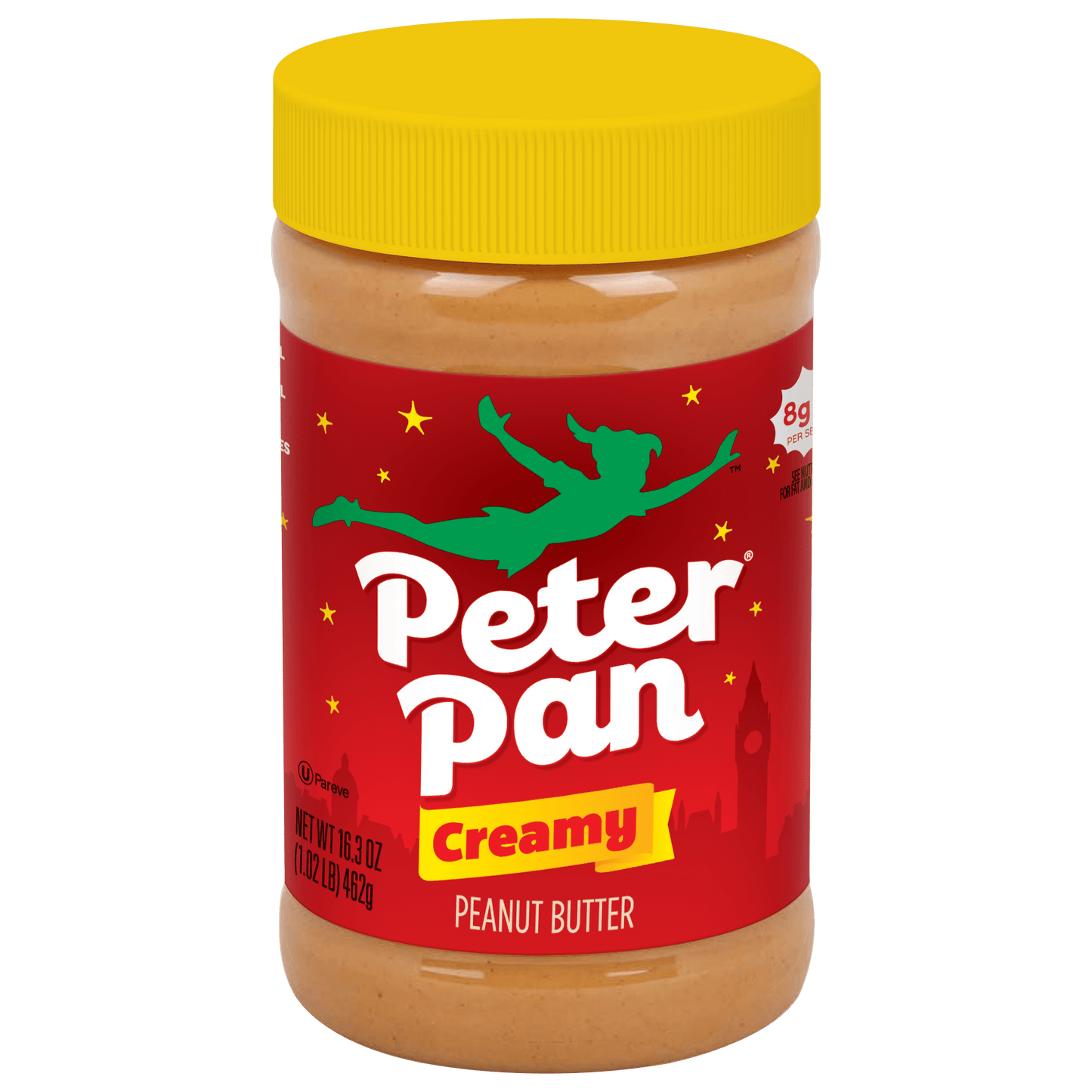 Peter Pan Creamy Peanut Butter, Gluten Free Peanut Butter, 16.3 oz Jar