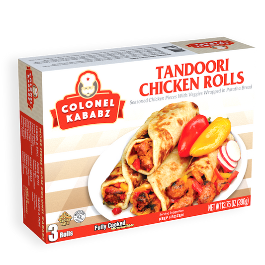 Tandoori Chicken Rolls