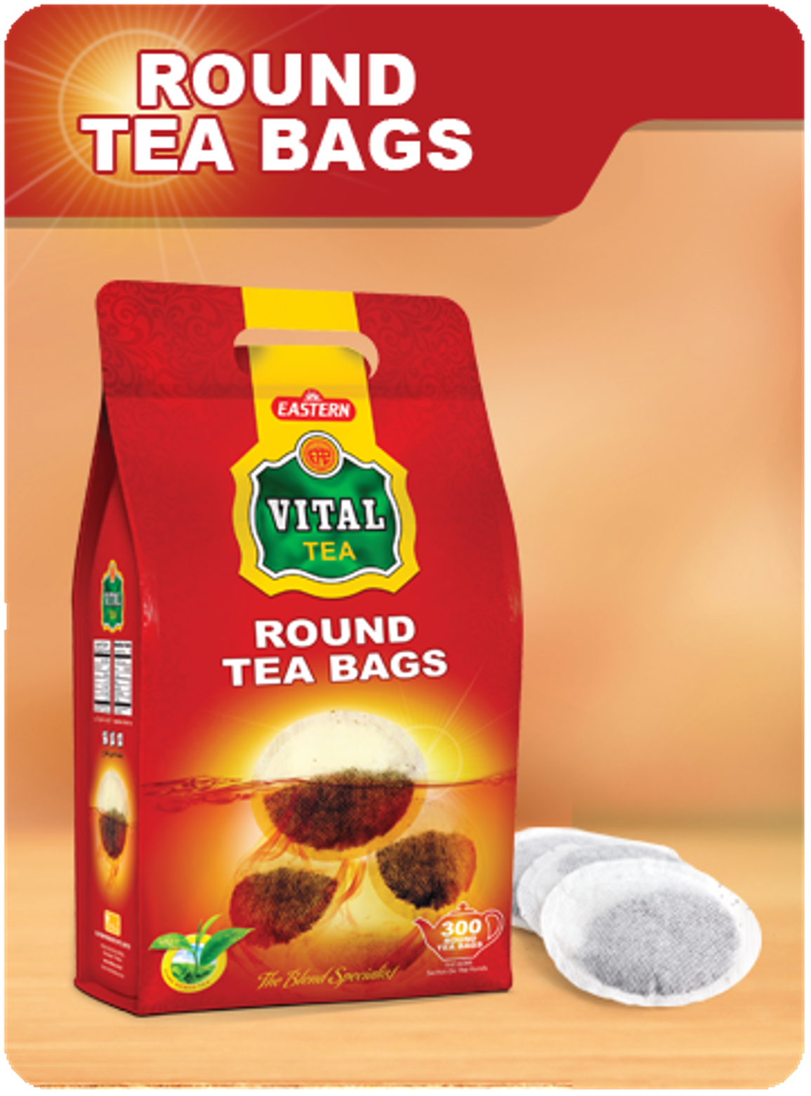 Vital Round Tea Bags