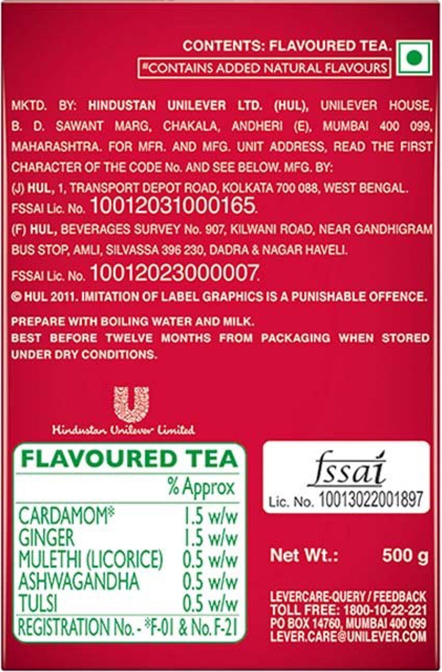 Red Label - Natural Care