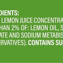 Lemon Juice