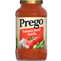 Prego Italian Tomato Sauce with Basil & Garlic, 24 oz Jar