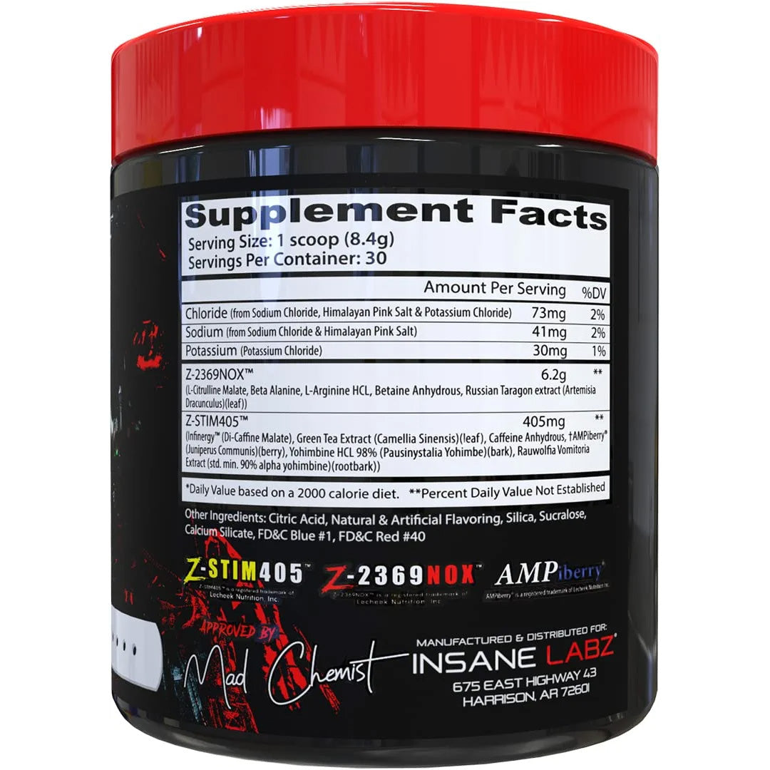 Insane Labz Psychotic War Zombie 30 Servings