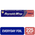 Reynolds Wrap Everyday Strength Aluminum Foil, 225 Square Feet