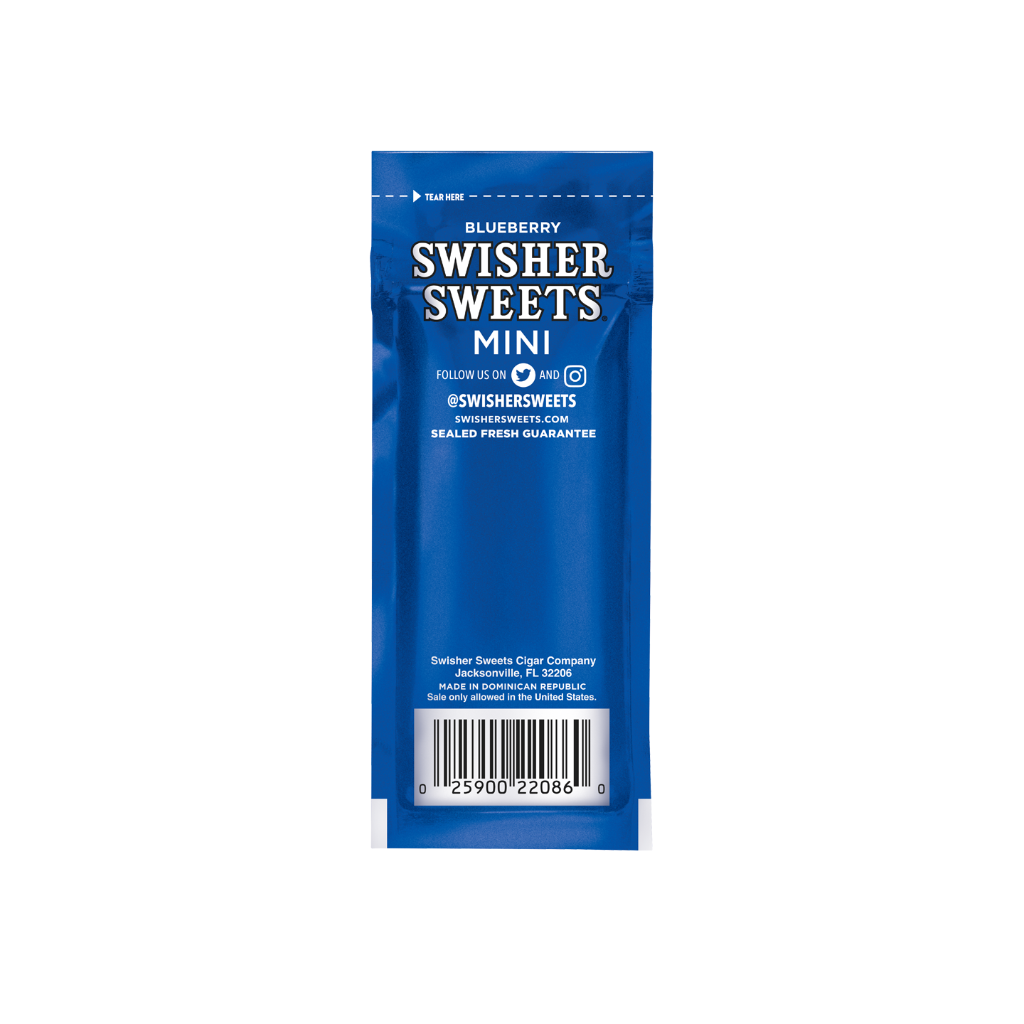 SWISHER SWEETS MINI - Blueberry