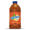 Snapple Natural Peach, Bottled Tea Drink, 64 fl oz