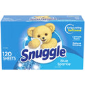 Snuggle Fabric Softener Dryer Sheets, Blue Sparkle, 120 Count