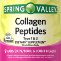 Spring Valley Collagen Peptides Type 1 & 3 Dietary Supplement, 9 oz