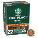 Starbucks Pike Place Roast, Medium Roast Keurig K-Cup Coffee Pods, 22 Count