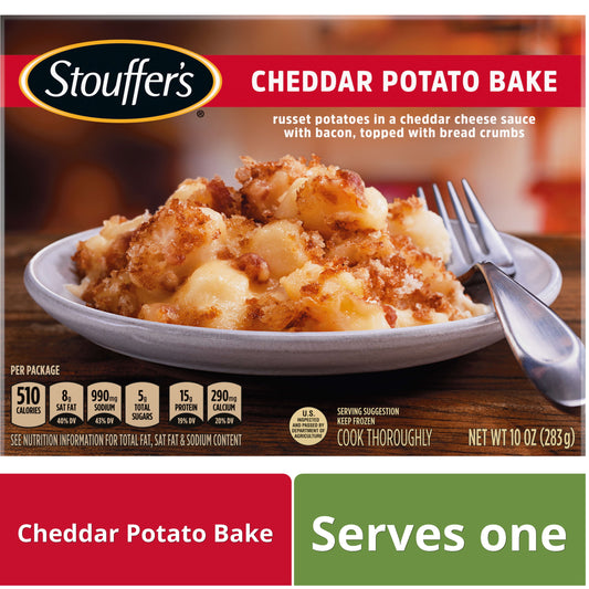 Stouffer's Cheddar Potato Bake Frozen Meal, 10 oz (Frozen)