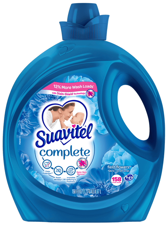 Suavitel Complete Fabric Softener Field Flowers, 158 oz