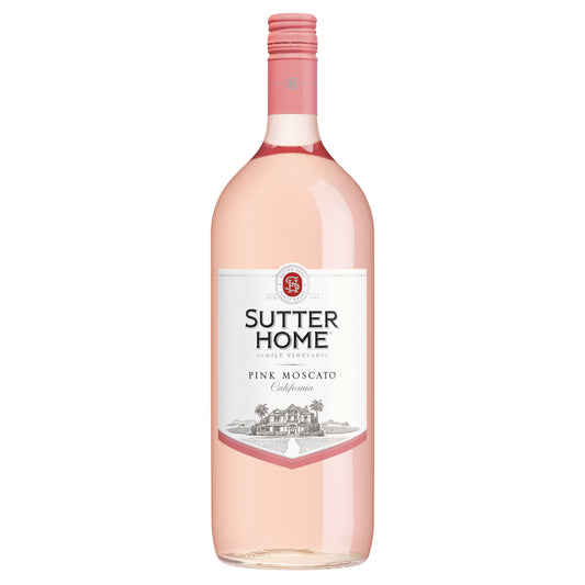 Sutter Home Pink Moscato Pink Wine, 1.5 L Bottle