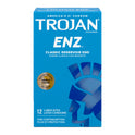 TROJAN ENZ Premium Smooth Lubricated Condoms, 12 Count